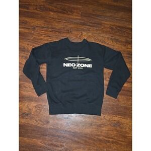 NCT 127 Neo Zone Black Sweatshirt K-Pop Concert Merch Yellow Graphic Small